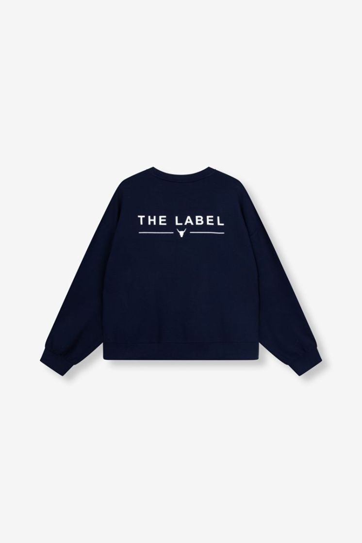 KNITTED SCUBA SWEATER NAVY NAVY