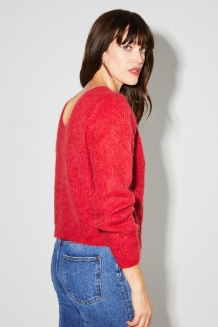 MAILLE BABY ALPAGA SURI RED RED