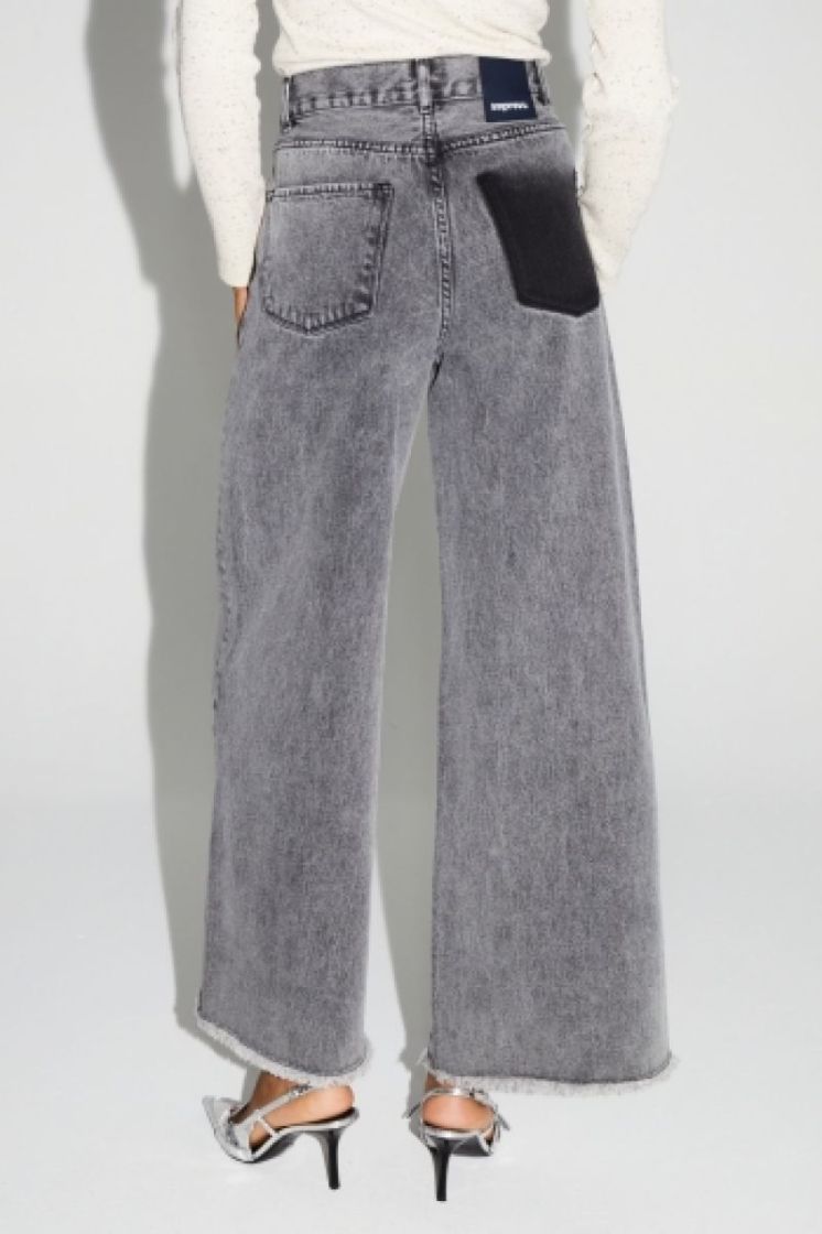 DENIM PALAZZO SWIGGY GREY GREY