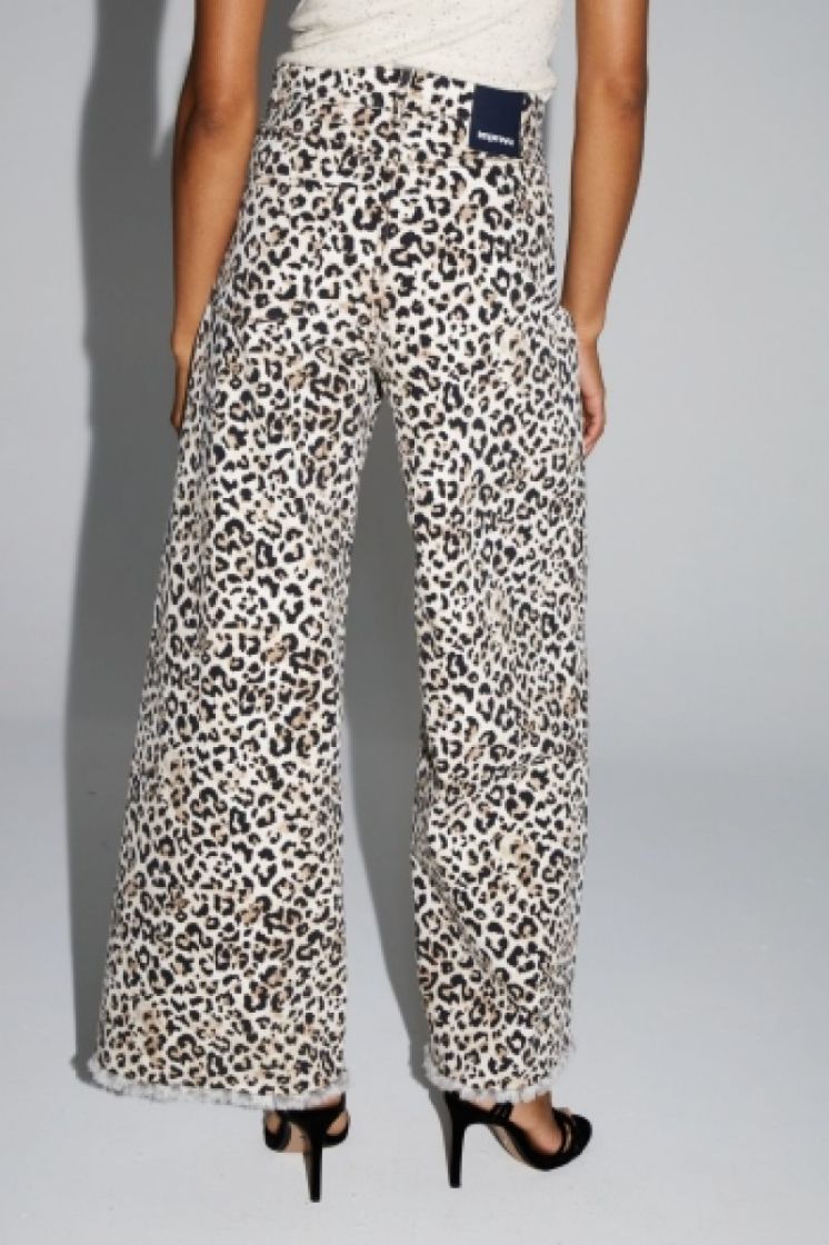 DENIM PALAZZO SWIGGY LEO NATUR LEO