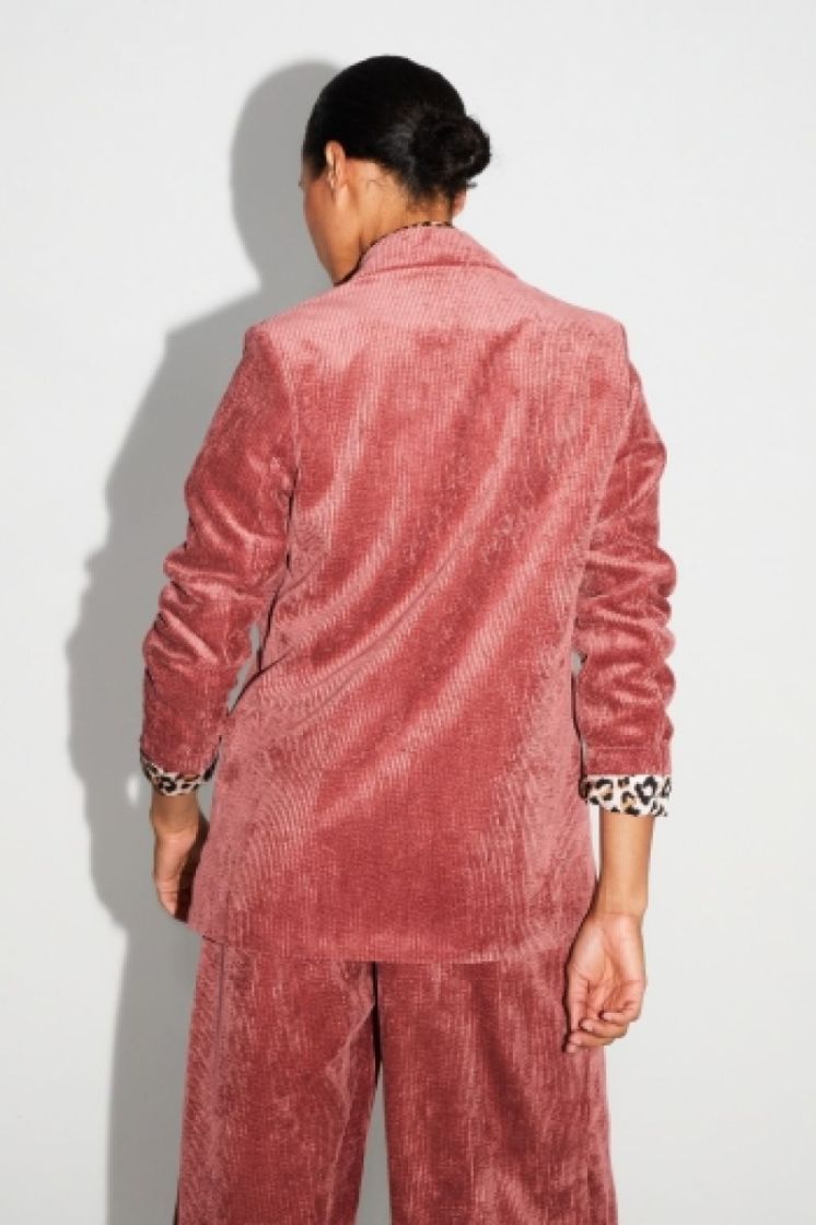 BLAZER VINTAGE VELVET COGNAC COGNAC
