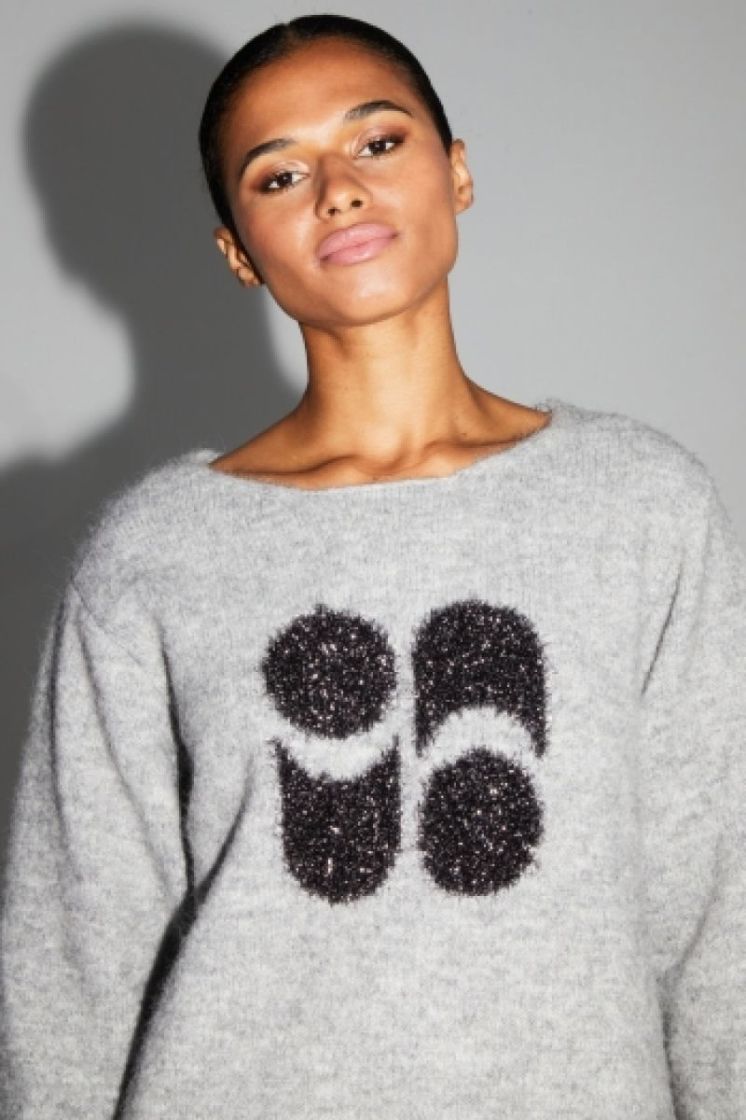 MAILLE HAIRPLANE LUREX GREY GREY