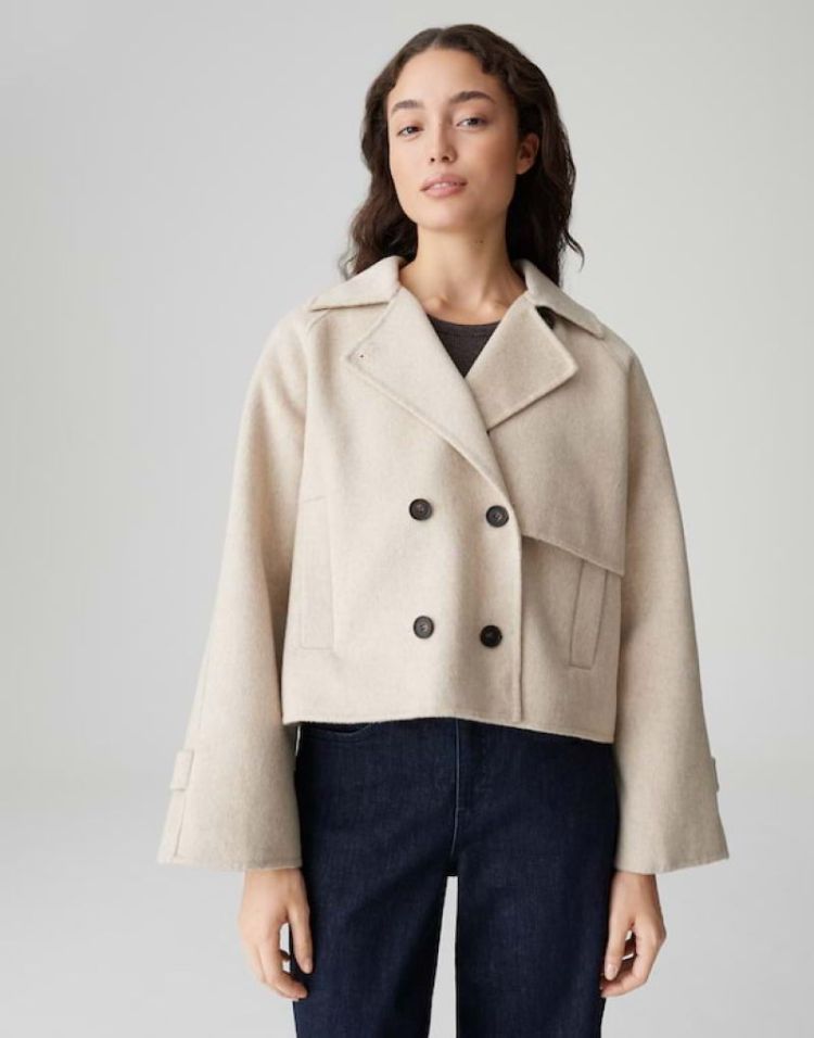 MANTEAU HAILI 2088 MAKADAMIA