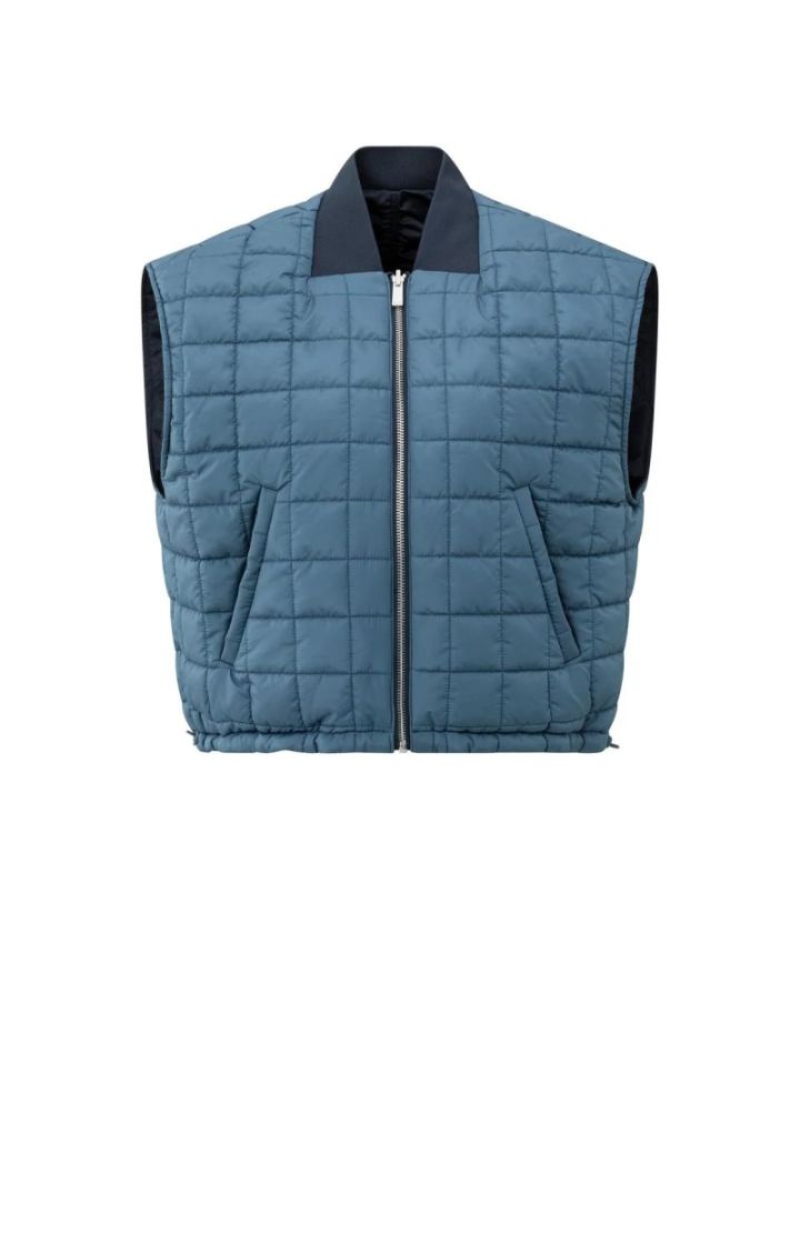 BODYWARMER INKWELL BLUE