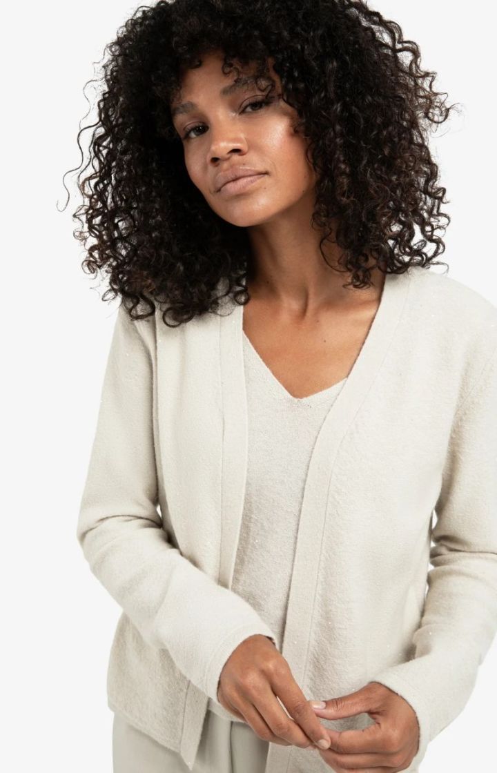 CARDIGAN ET SPENCER CLOUD GREY
