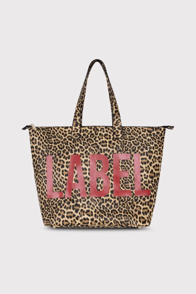 leopard alix shopper LEOPARD