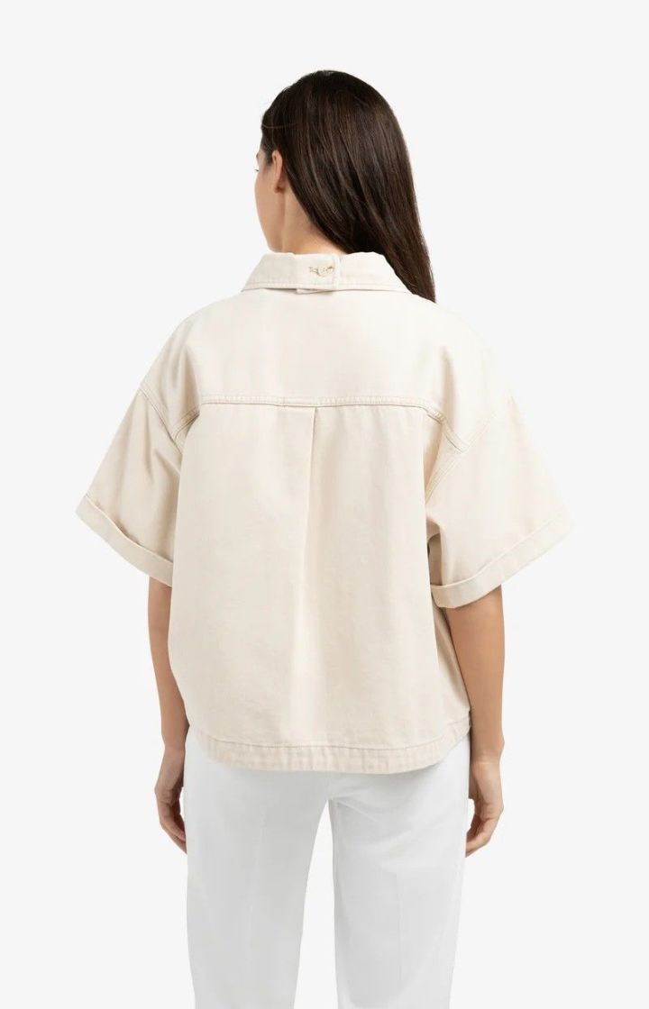 Veste denim BEIGE