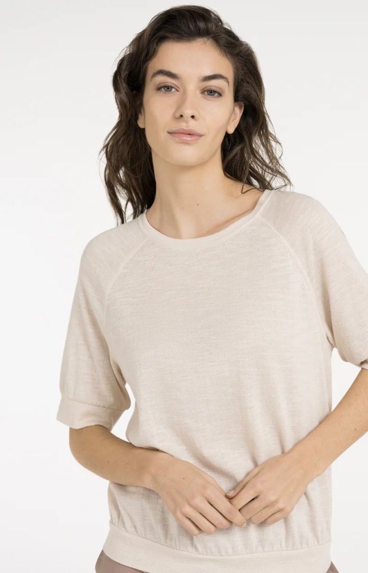 Jersey top CLOUD CREME