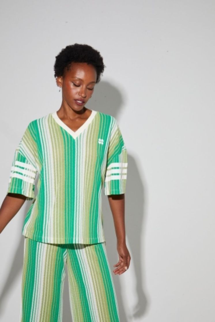 BLOUSE BILLY TRICOT GREEN