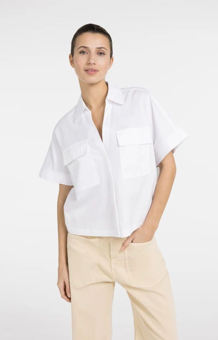 Chemise coupe carrée PURE WHITE